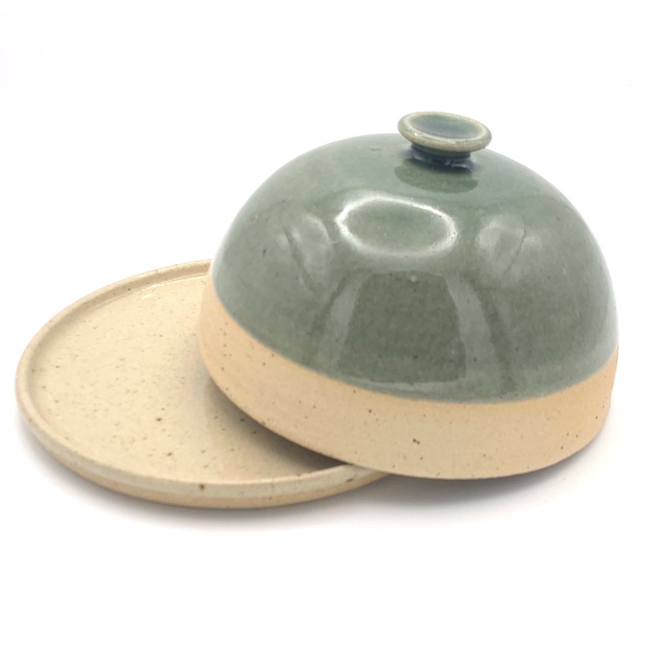 Large Butter Dish with Lid image 1