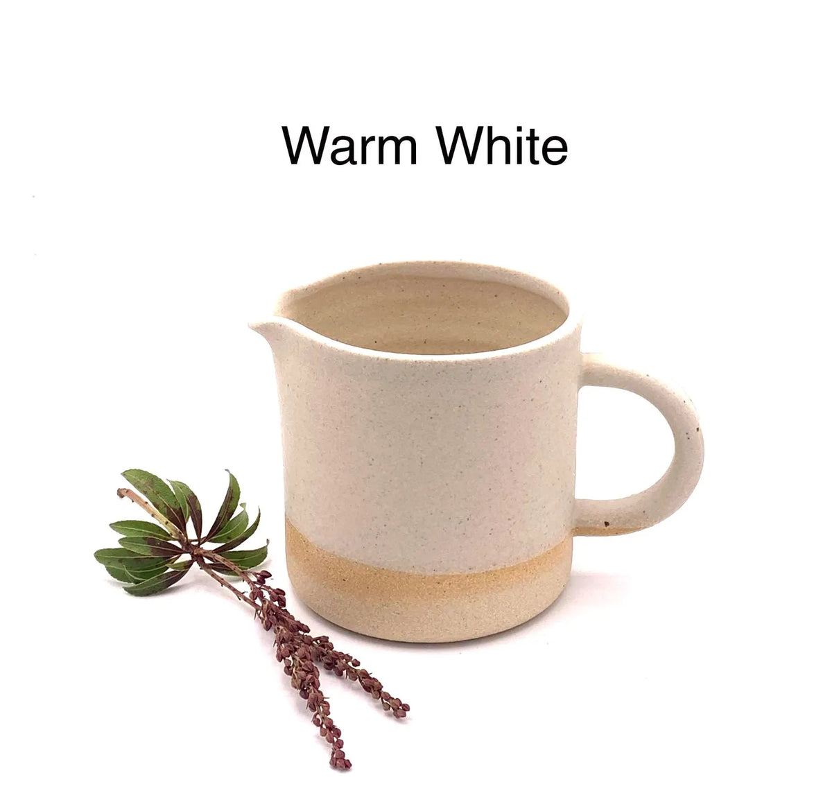 Handmade Stoneware Milk Jug – 250ml Ceramic Creamer