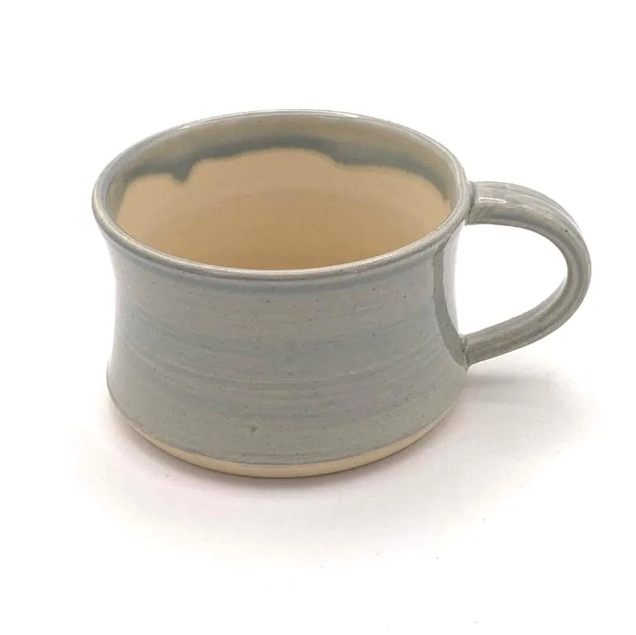 Handmade Stoneware Cappuccino Mug 180ml image 5