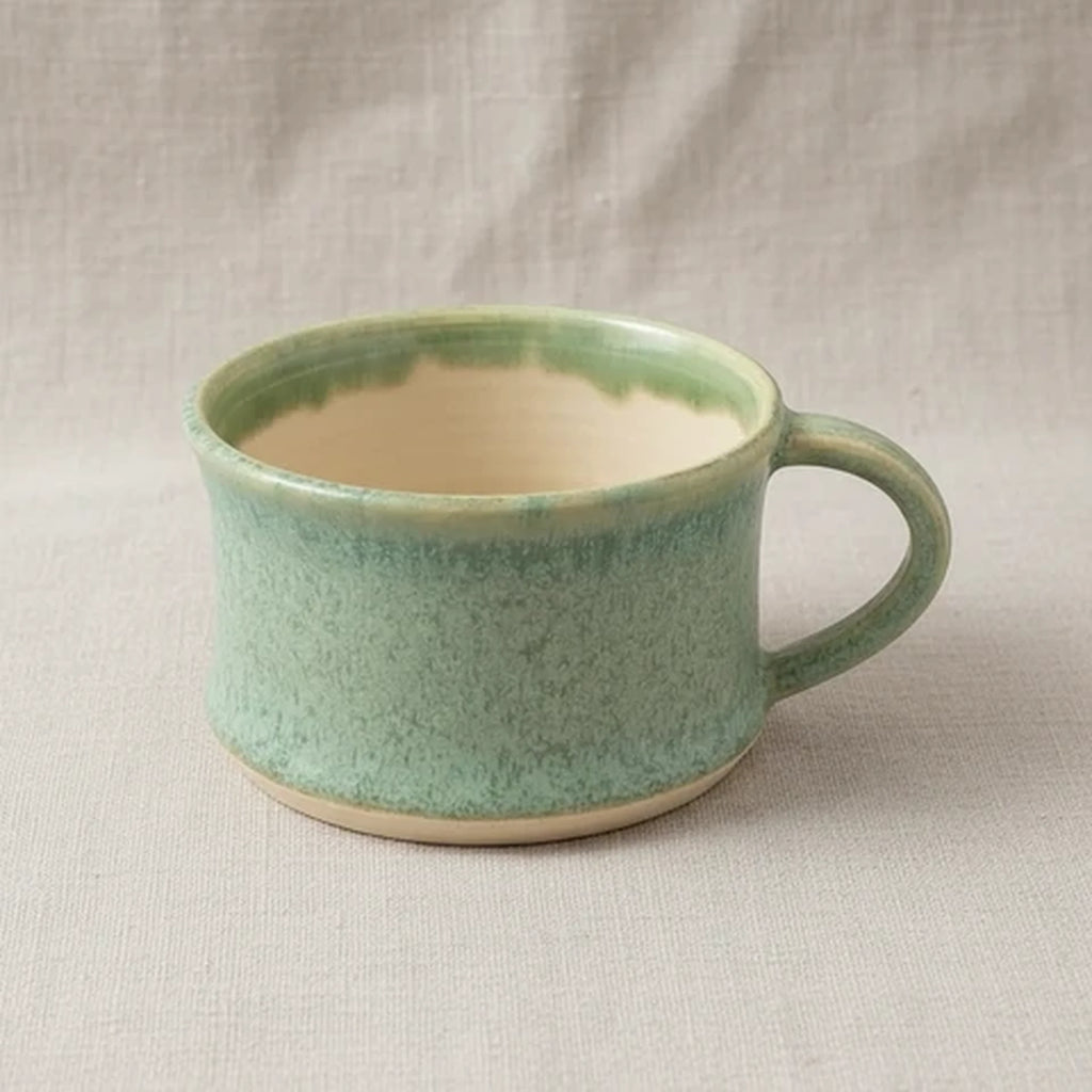 Handmade Stoneware Cappuccino Mug 180ml image 0