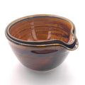 Handmade Ceramic Pouring Bowls – Set of Two in Earthy Glazes image 6