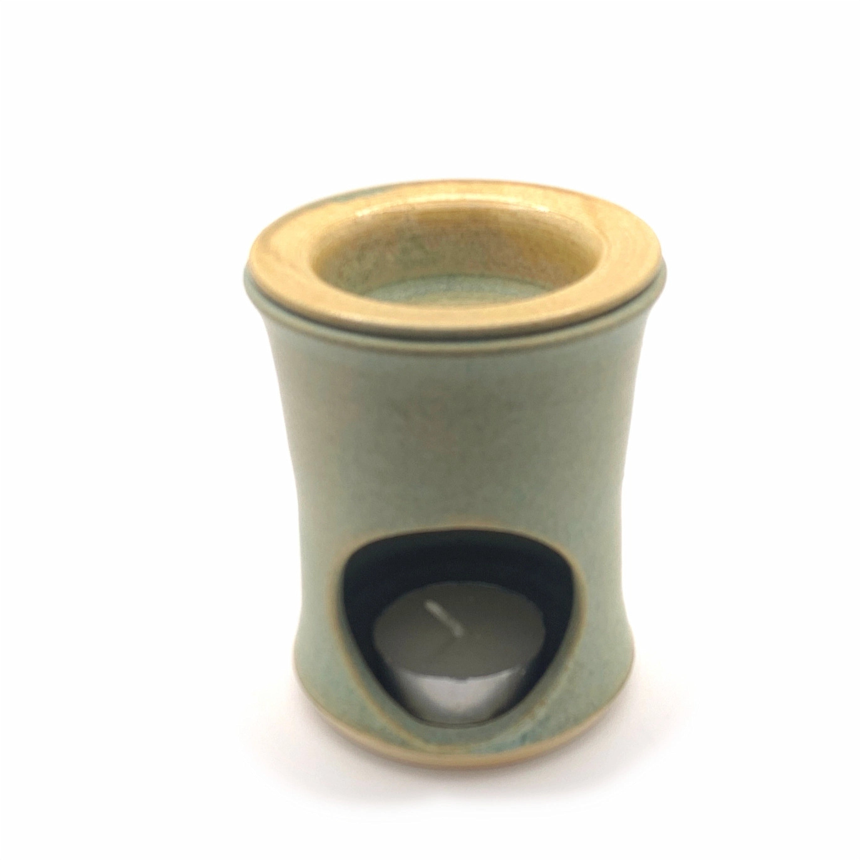 Handmade Ceramic Wax Melt Burner: Rustic Pottery Oil Warmer image 6