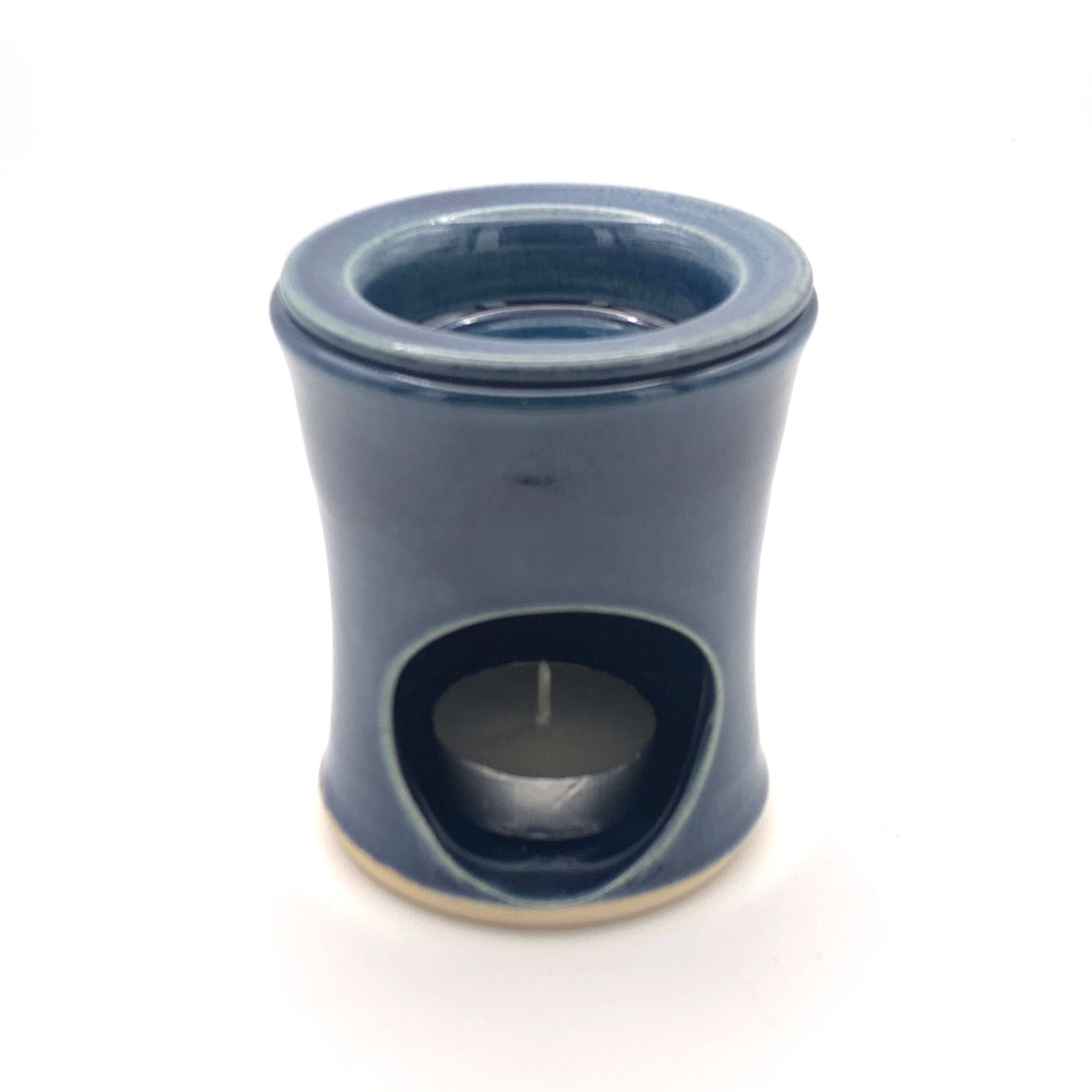 Handmade Ceramic Wax Melt Burner: Rustic Pottery Oil Warmer image 7
