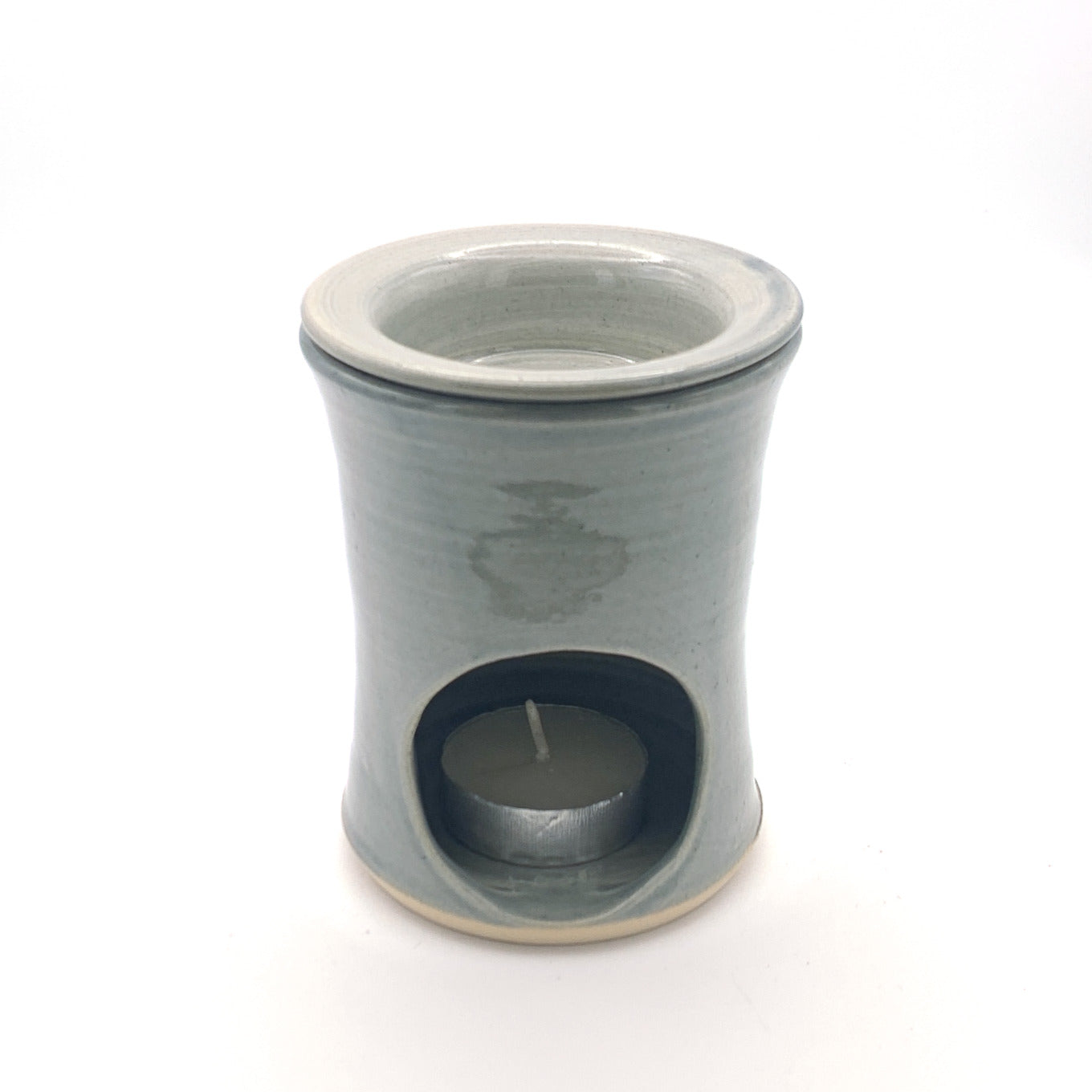 Handmade Ceramic Wax Melt Burner: Rustic Pottery Oil Warmer image 3
