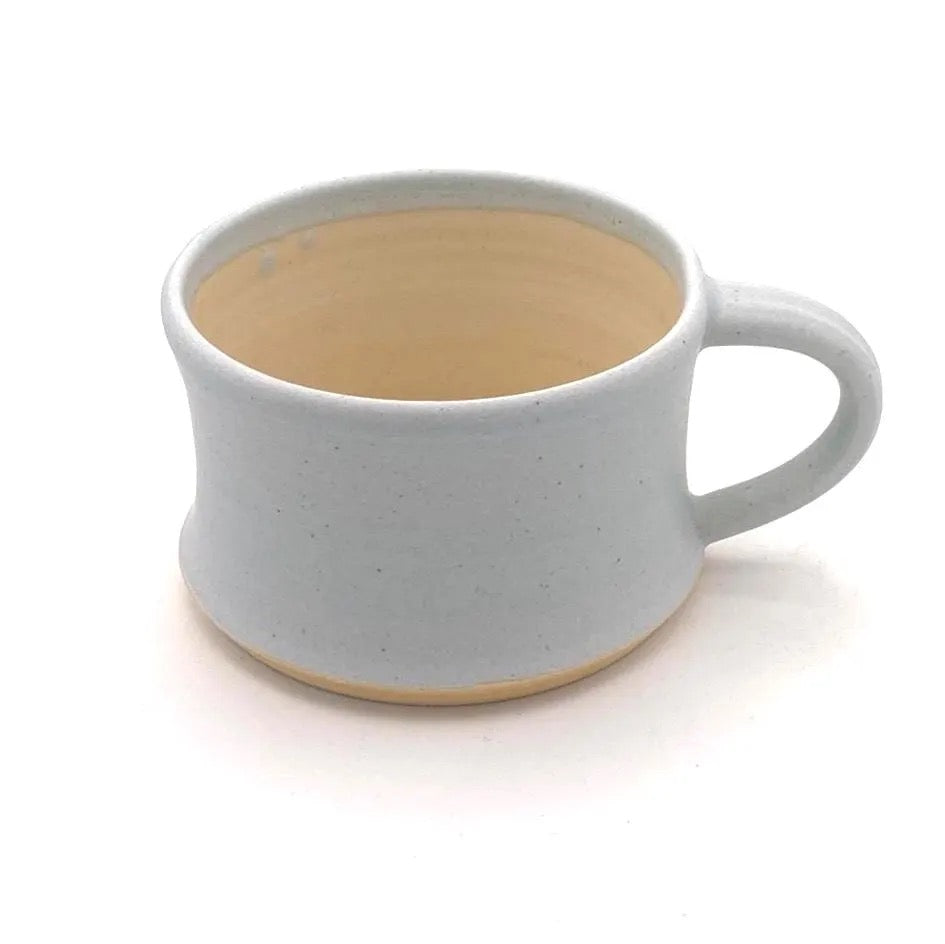 Handmade Stoneware Cappuccino Mug 180ml image 1