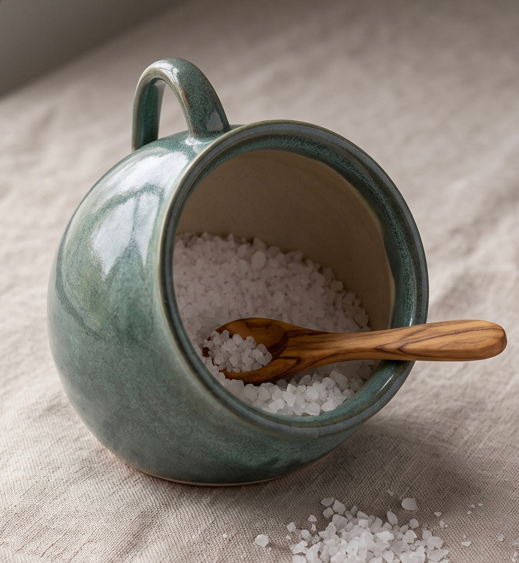 Handmade Ceramic Salt Pig image 0