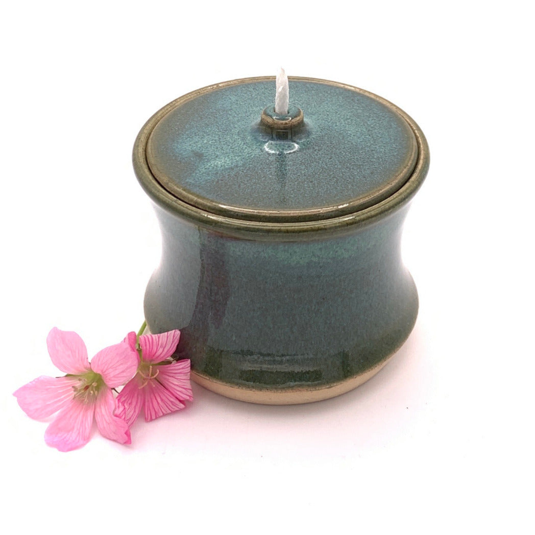 Handmade Ceramic Oil Lamp image 4