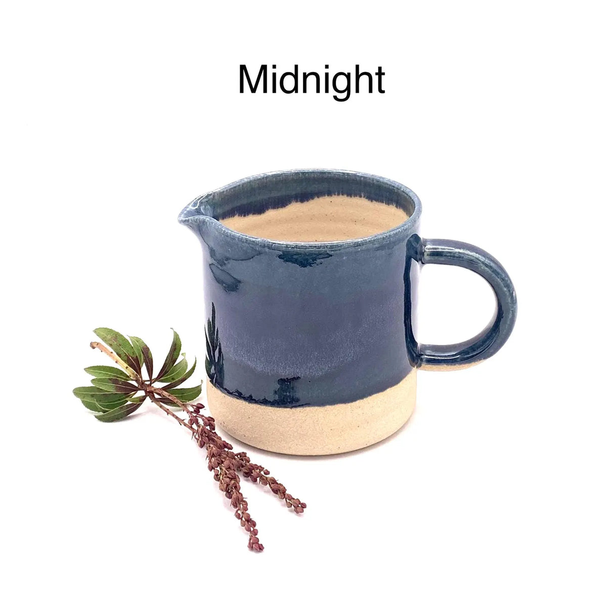 Handmade Stoneware Milk Jug – 250ml Ceramic Creamer
