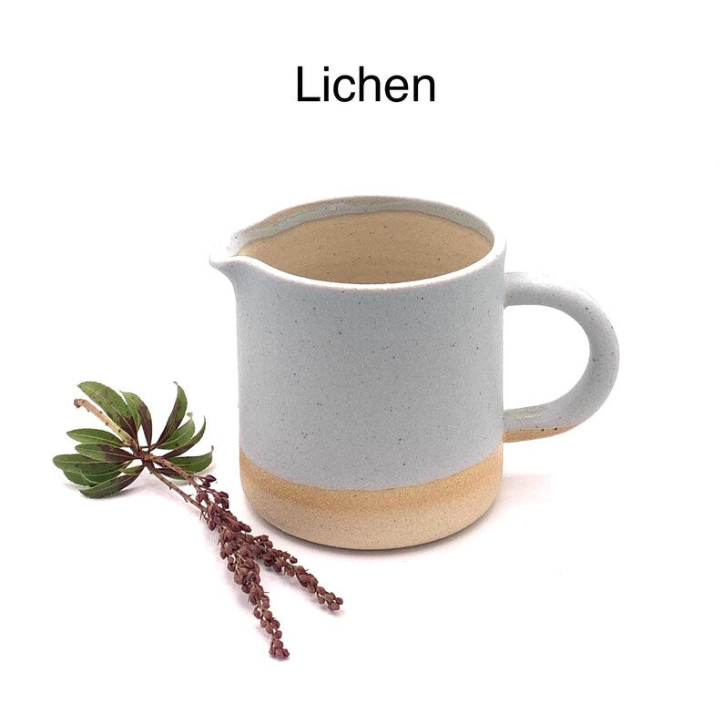 Handmade Stoneware Milk Jug – 250ml Ceramic Creamer