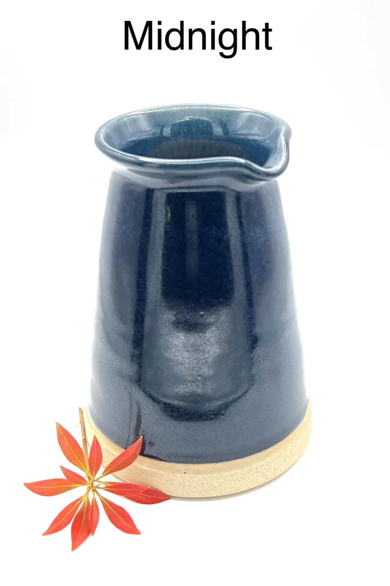 Handmade Stoneware Carafe – 500ml Water Pitcher