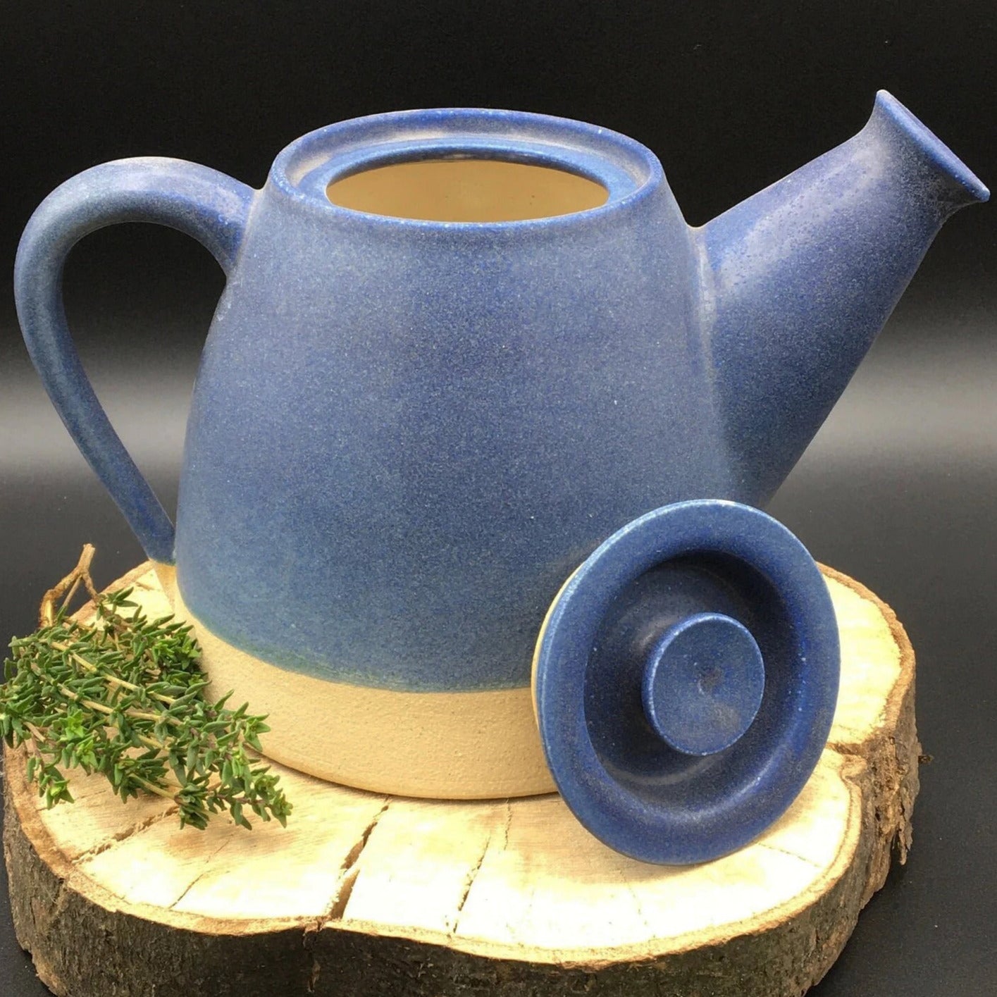 Handmade Ceramic Teapot 1 Litre image 2
