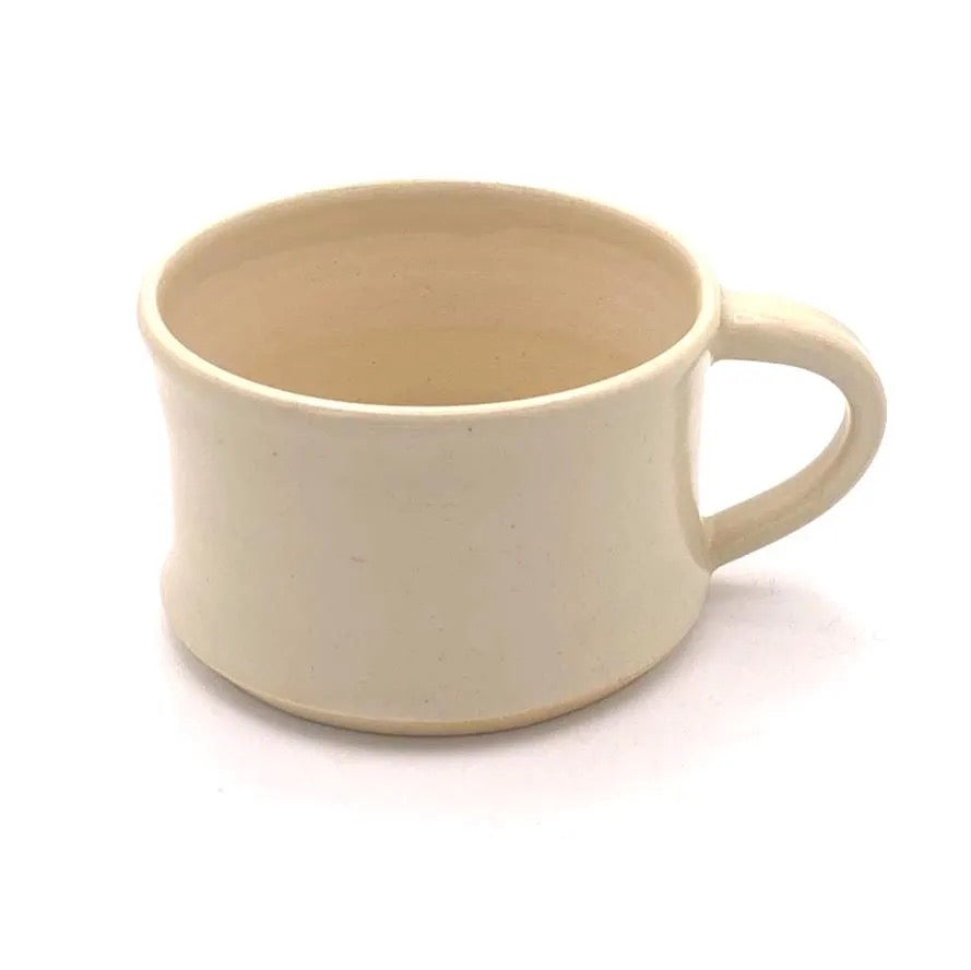 Handmade Stoneware Cappuccino Mug 180ml image 6