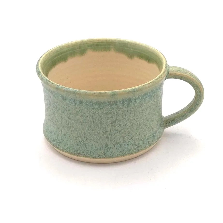Handmade Stoneware Cappuccino Mug 180ml image 4