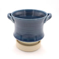 Handmade Stoneware Berry Bowl with Saucer image 2