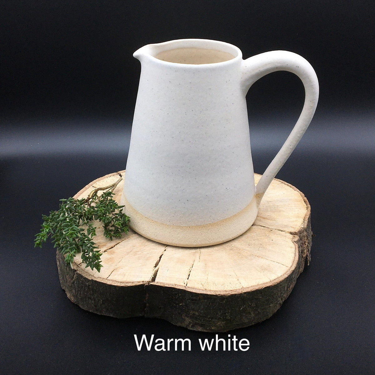 Handmade Stoneware Jug – 700ml Ceramic Pitcher