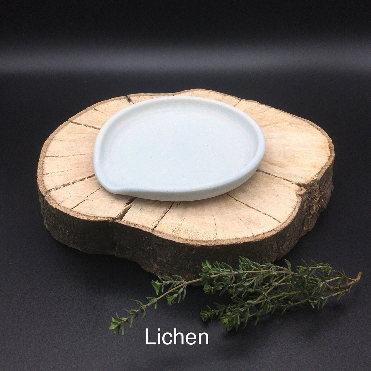 Handmade Stoneware Spoon Rest – Ceramic Kitchen