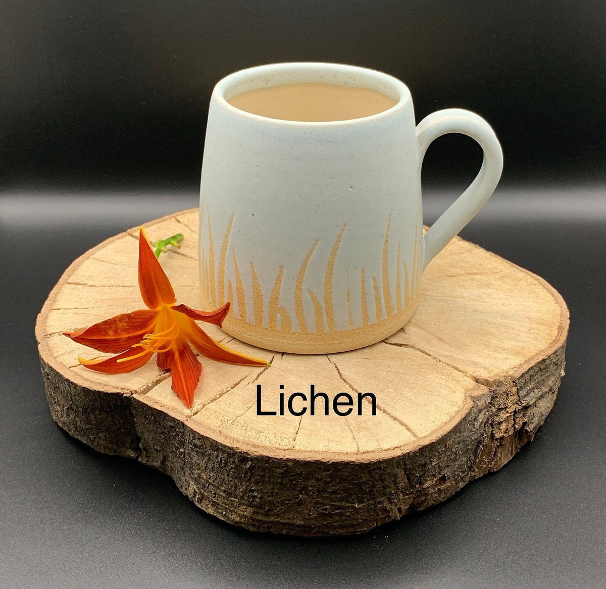 Handmade Stoneware Coffee Mug – 350ml Earth & Ocean Glaze