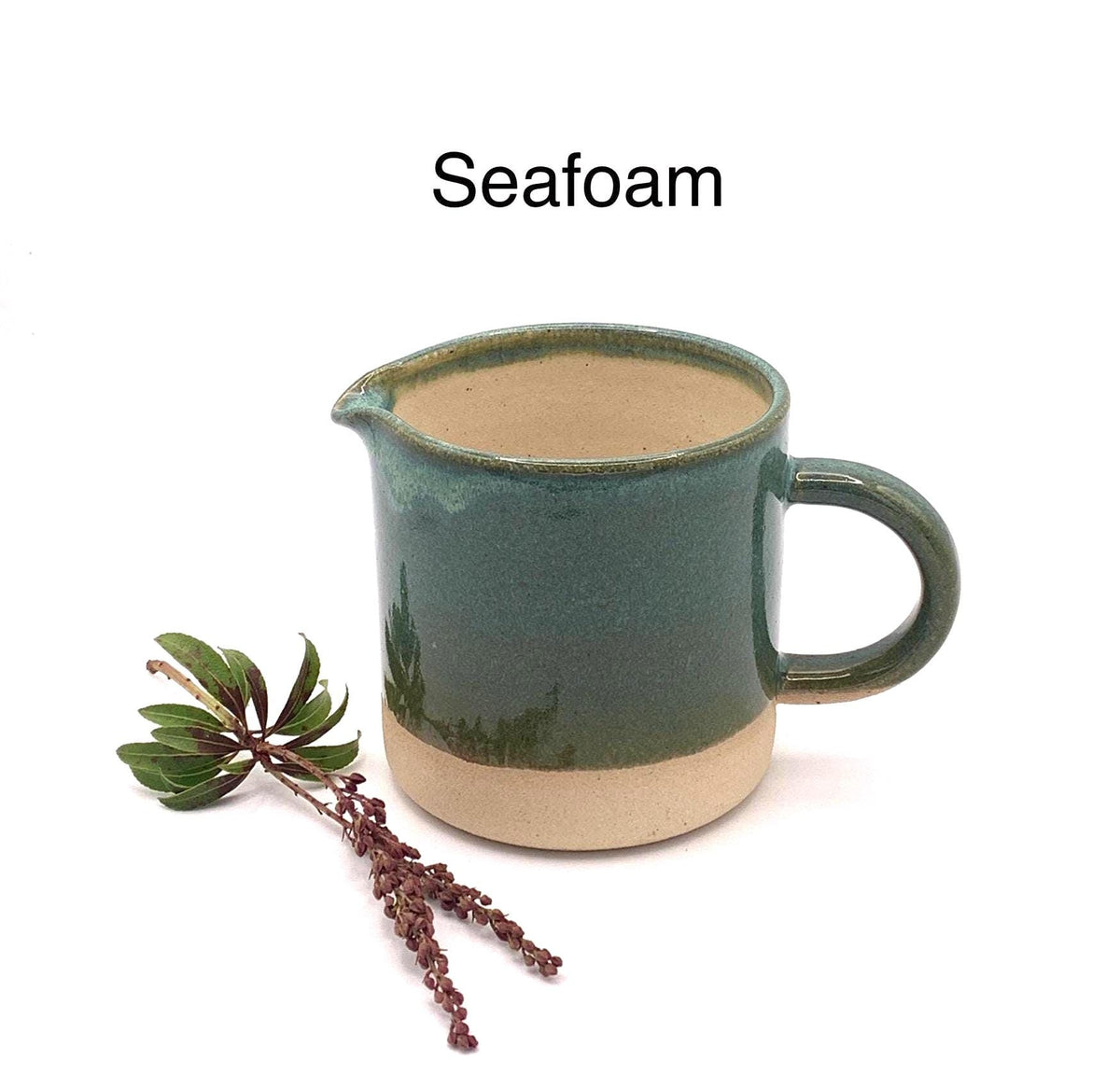 Handmade Stoneware Milk Jug – 250ml Ceramic Creamer