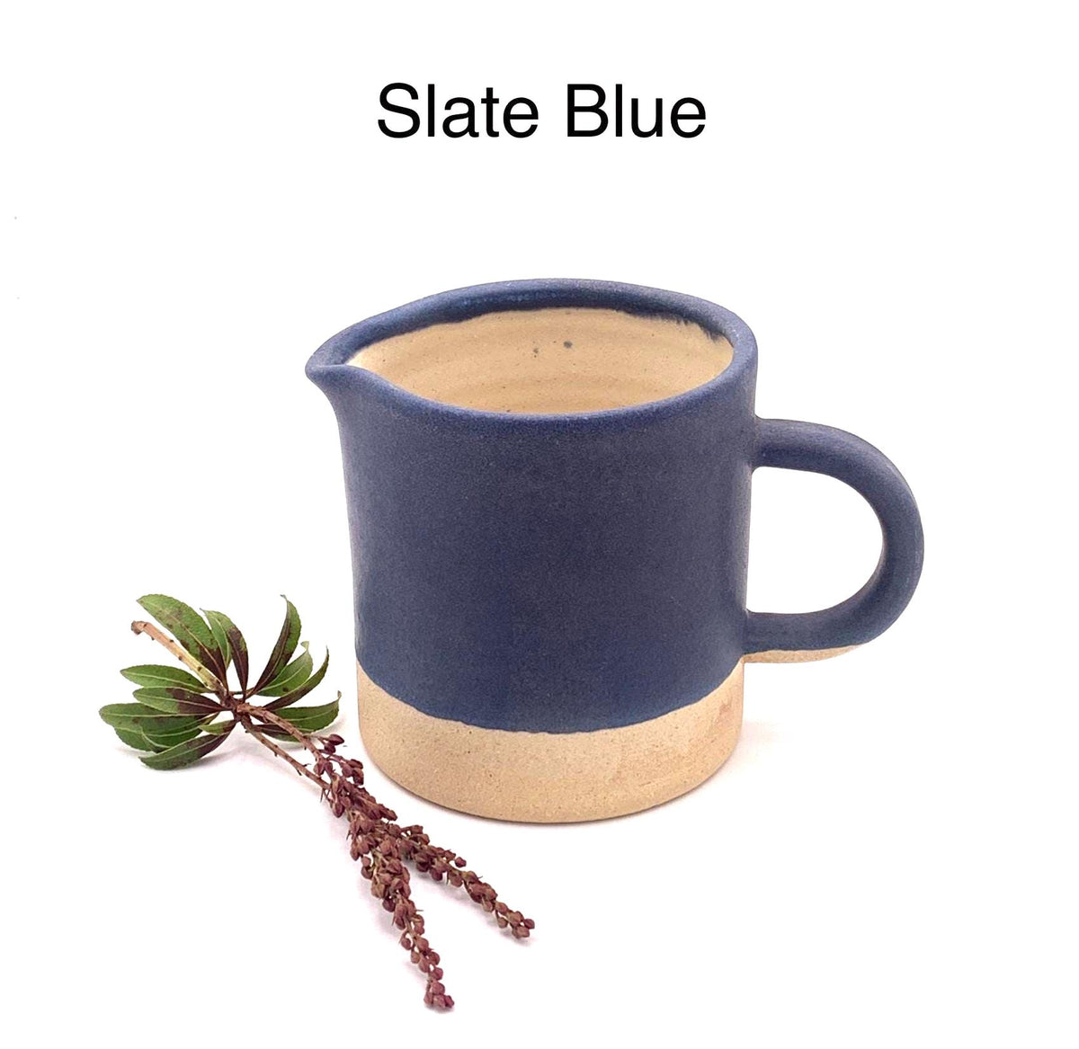 Handmade Stoneware Milk Jug – 250ml Ceramic Creamer