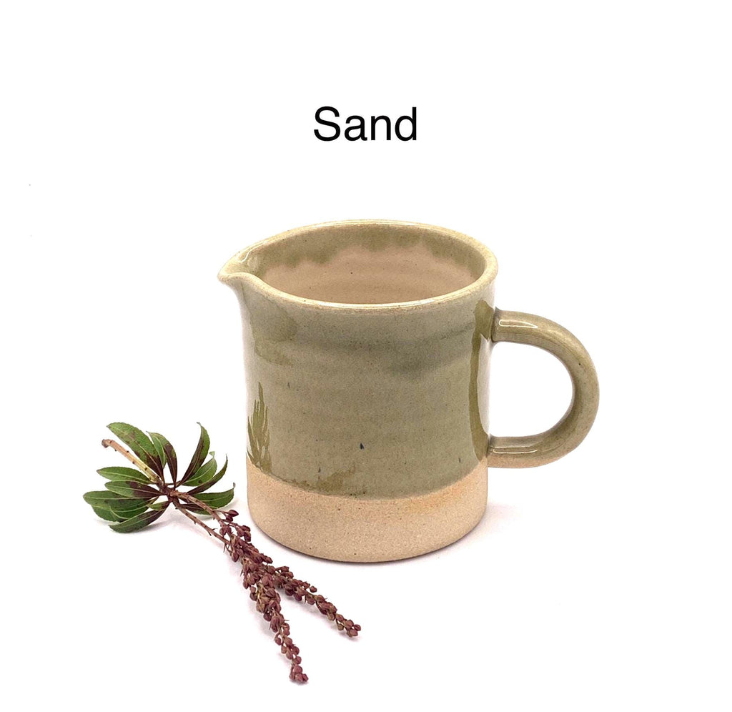 Handmade Stoneware Milk Jug – 250ml Ceramic Creamer