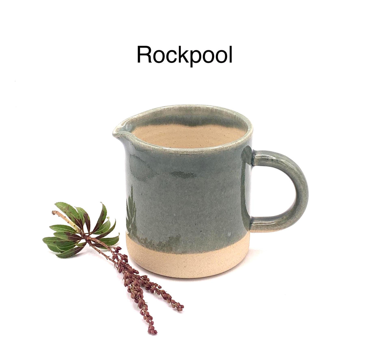 Handmade Stoneware Milk Jug – 250ml Ceramic Creamer